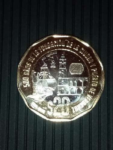 Moneda 500 Aniversario Puerto De Veracruz 2019
