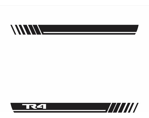 Adesivo Faixa Lateral Mitsubishi Pajero Tr4 Tr404