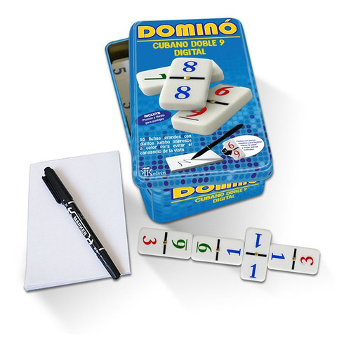 Domino Doble 9 Cubano Digital Kelvin