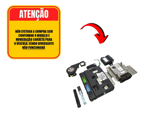 Kit Módulo Injeção Chery Arrizo 6 Pro 1.5 Automático 2022