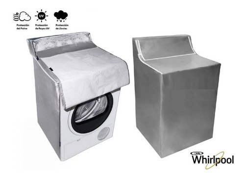 Set Cubre Afelpada Secadora +lavadora Whirlpool