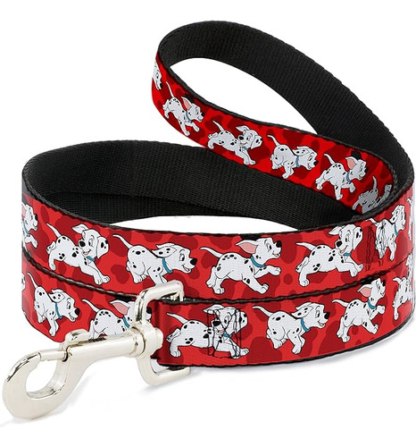 Buckle Down 101 Dalmations Rojo Perro Collars Rojo