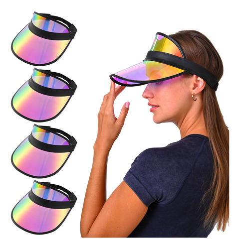 Paquete De 5 Sombreros Con Visera Para El Sol Mujer