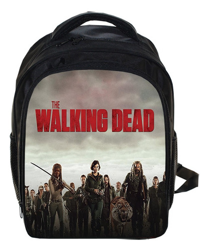 Mochila De Dibujos Animados De The Walking Dead De 13 Pulgad