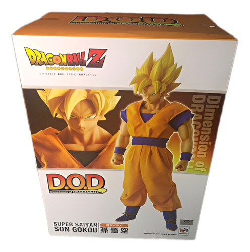Dragonball Dod Super Saiyan Goku Pvc Megahouse 100% Original