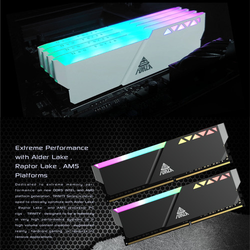Memoria Ram Neo Forza Trinity Rgb 2x16gb (32gb) Ddr5 5200mhz