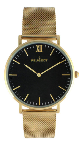 Peugeot Men's Ultra Slim Minimalist Watch, 40mm Wrist Watch