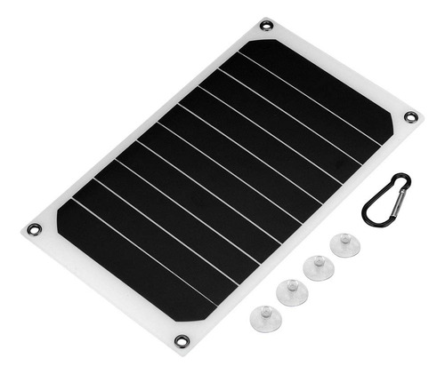Panel Solar Portatil Impermeable 10 W 5 V Usb Alta Velocidad