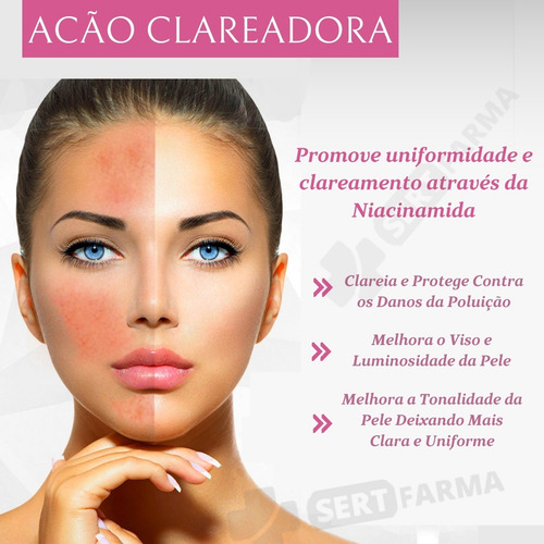 Sabonete Facial Vit C + Protetor Clareador Facial Fps75 Momento De Aplicação Dia/noite Tipo De Pele Todo Tipo De Pele