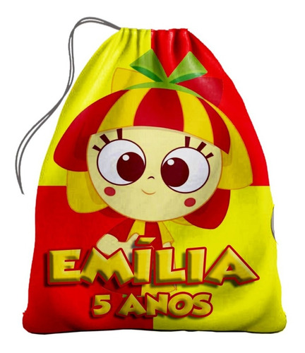 45 Sacolinhas Surpresa Emília (20x15cm)