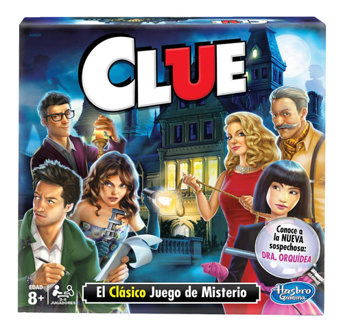 Juego De Mesa Clue Hasbro A5826