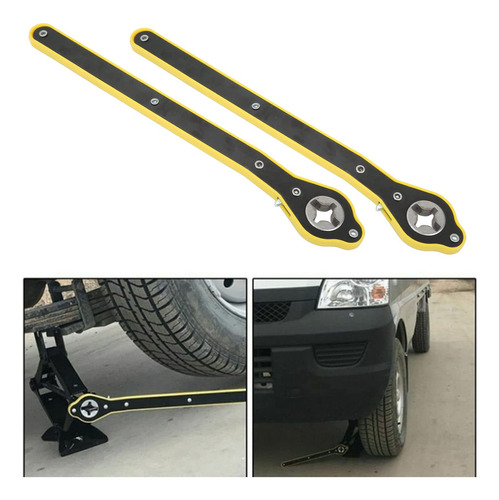 Llave De Gato De Tijera Para Automóvil Ajustable Trinquete