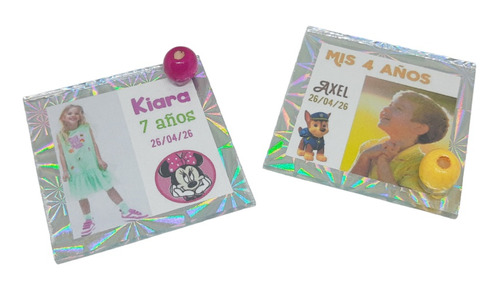 Souvenir Cumpleaños Infantil Porta Sahumerio Personaliz X 25