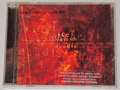 Ice T The Seventh Leadly Sin Cd Nuevo Importado 