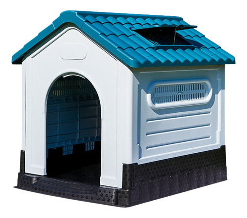 Casa Para Perro Mascotas Exterior Impermeable 105x88x99 Cm