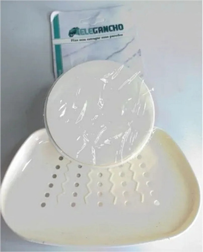 Kit Porta Toalha Saboneteira E Porta Papel Higiênico Plástic