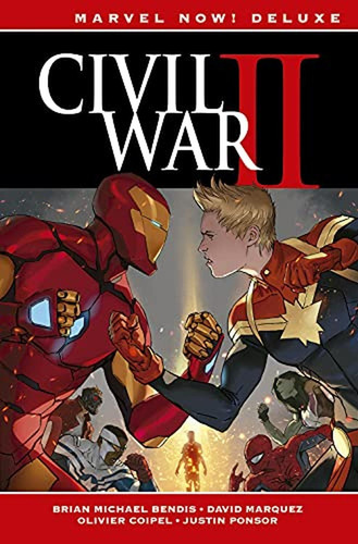 Civil War II, de Brian Michael Bendis. Editorial Panini, tapa pasta dura en español, 2021