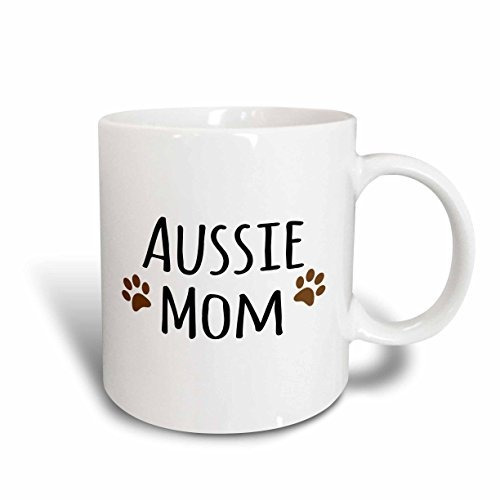 3drose Mug_154059_5 Perro Australiano Mamá Pastor Austral