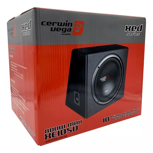 10 Pulgadas Cerwin Vega Xe10sv Cajón Ventilado