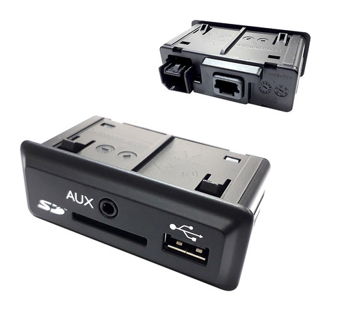 Adaptador Stereo Usb Aux Sd Renault Fluence 2018 Original