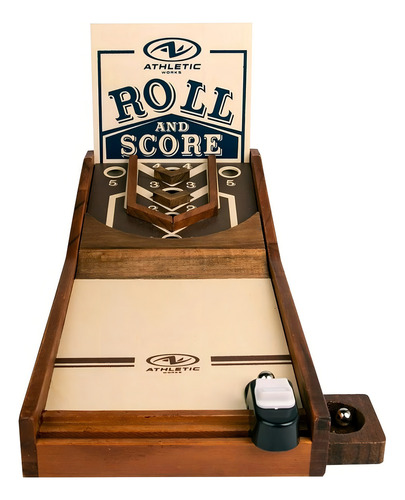 Mini Mesa De Juegos Roller Ball Score Madera 39 Cm (chica)