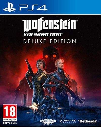 Wolfenstein Youngblood Deluxe Edition Ps4 Físico Sellado