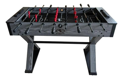 Mesa De Futbolito 22 Jugadores Sports Works Mesa De Futbolito Gris Oscuro