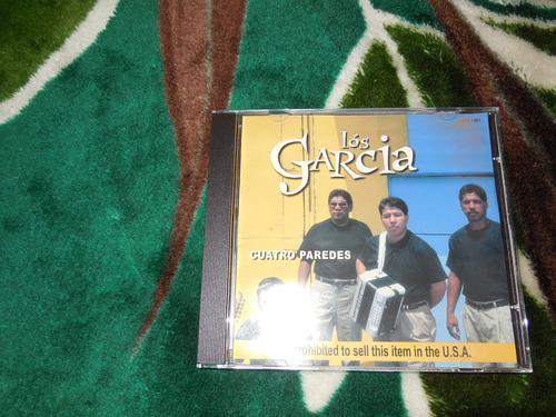 Cd Los Garcia Brothers Cuatro Paredes Tejano (Usado)