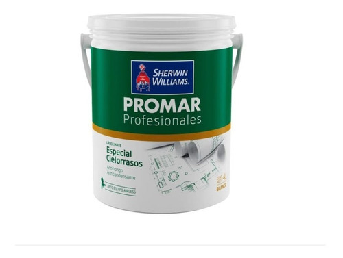 Pinturas Sherwin Williams Promar Cielorrasos Blanco 20 Lts