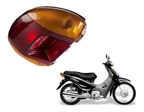 Lanterna Traseira Completa C Lâmpada Honda Biz 100 Pop 100