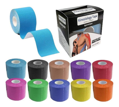 Vendaje Kinesiotape 5 Mts X 5 Cms Cinta Deporte/fisioterapia