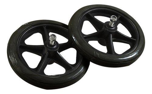 Ruedas Para Andadores De Repuesto De 2 Piezas, 7 Pulgadas