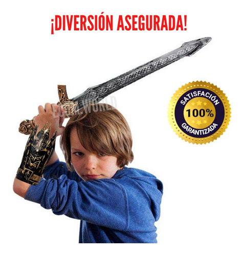 niños Espada 31cm Proteger Accesorio de Espada Escudo de Juguete de Caballero y Juego de Espada Guerrero de Juguete Espada Infantil Dragones Guerrero Medieval 