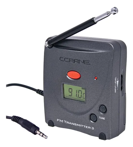 Transmisor Fm Digital C. Crane 3 Para Audio Estéreo