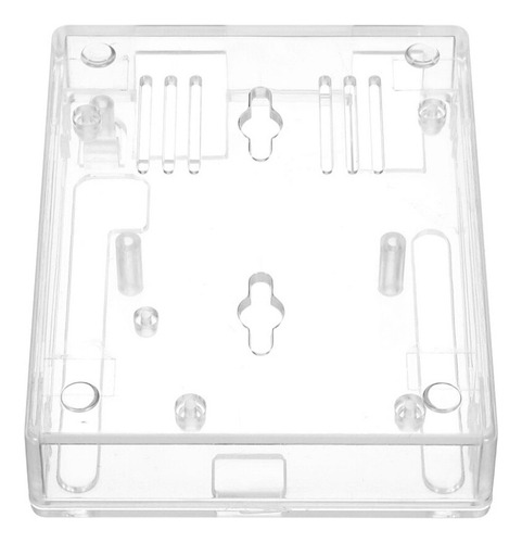 Pack 5 Carcasa Plástico Transparente Para Arduino Uno Leonar