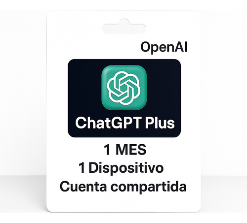 Chatgpt Plus | Chat Gpt | 1 Mes