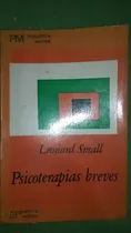 Comprar Psicoterapias Breves Leonard Small Psicología Psiquiatría 