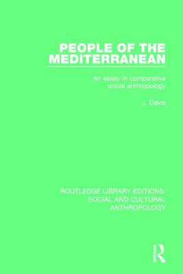 Libro People Of The Mediterranean: An Essay In Comparativ...