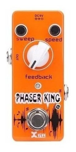 Pedal Efecto Phaser King Xvive V6 Guitarra Electrica Cuota