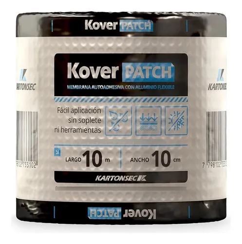 Membrana Autoadhesiva 10cm X 10m Metros Kovertech
