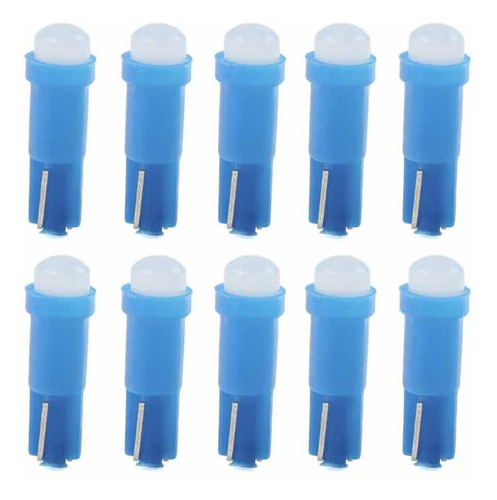 Set 10x Mini Foco T5 12v Led Cob 2721 37 70 73 74 85 Azul