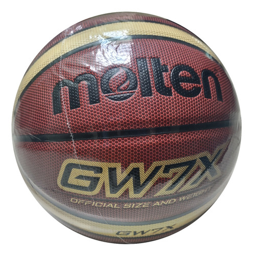 Molten Bgw7x Baloncesto Piel Sintética, Alta Calidad, Size 7 Color Rojo