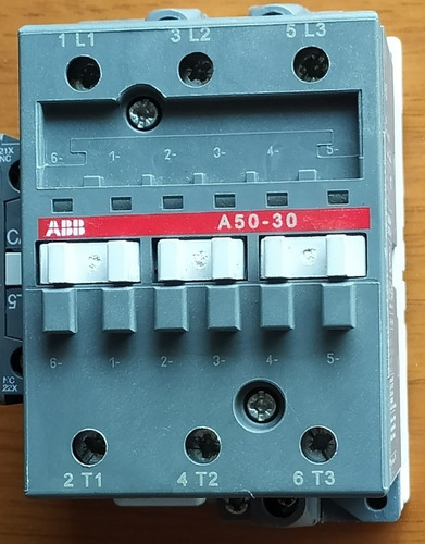 Contactor Marca Abb. A 50-30/110vexcelentes Condiciones 