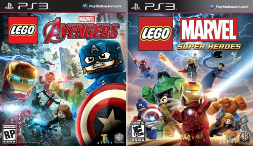 Lego Marvel Avengers Lego Marvel Super Heroes Ps3 Digital Mercado Libre