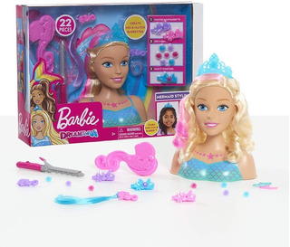 Cabeza Muneca Barbie Para Peinar  MercadoLibre 