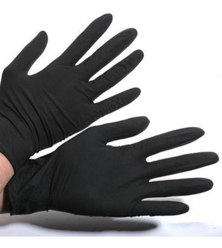 Guantes Negros Cortos