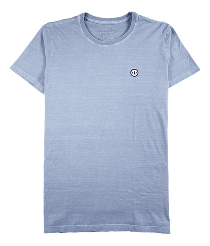 Imagem 1 de 4 de Camiseta Estonada United Colors Azul Claro