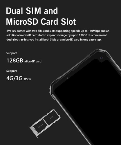 Imagen 7 de 10 de Blackview Bv6100 - Mineria Codelco Collahuasi Pelambre
