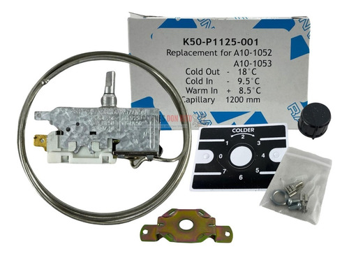 Termostato Control Ranco K50-p1125 Para Refrigeracion