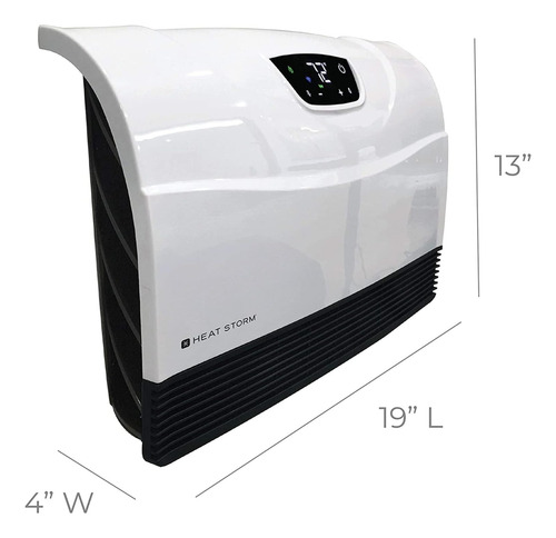 Lujoso Calentador Electrico Para Casa De Pared Digital Wifi